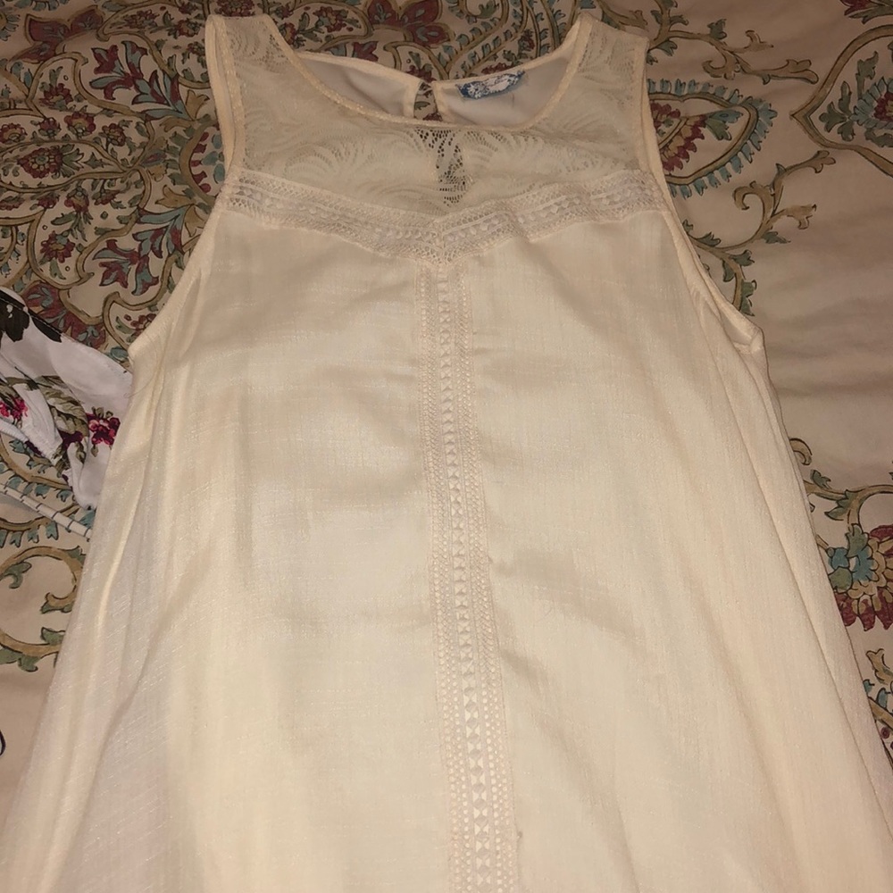 Flowy Cream Dress